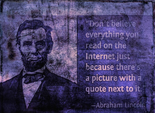 Lincoln on the Internet
